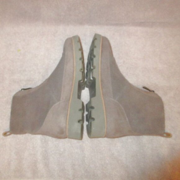 Vionic Estilo Suede Ankle Boots Size 8.5 Chunky Lug Sole Comfort Cushion Zip DWR - Picture 8 of 11